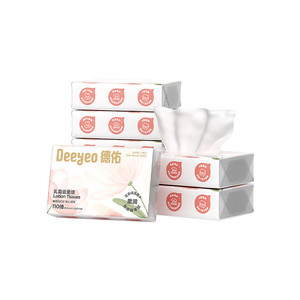 德佑抽纸乳霜纸云柔巾婴儿柔纸巾保湿纸巾婴儿抽纸110抽旗舰店