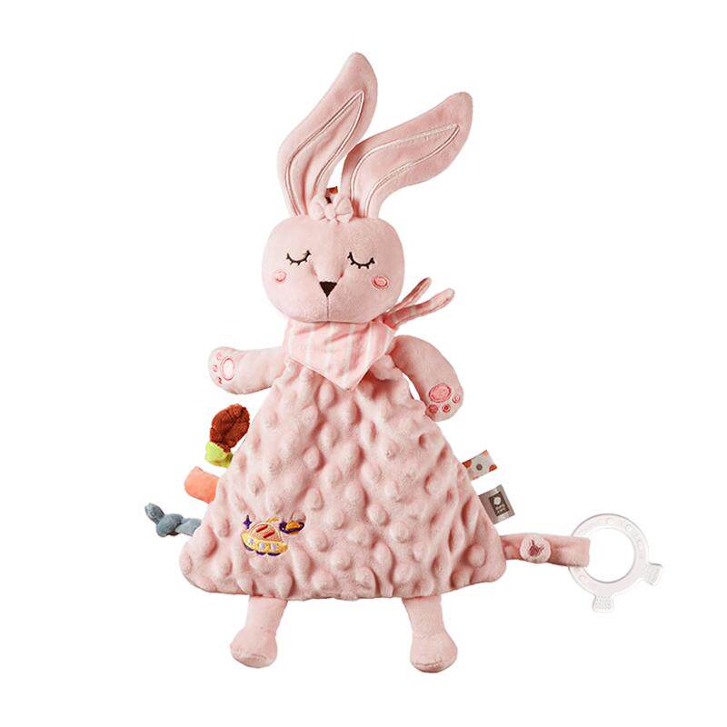 babycare婴儿安抚巾阿贝贝安抚玩偶可啃咬手偶宝宝睡觉神器玩具 84元