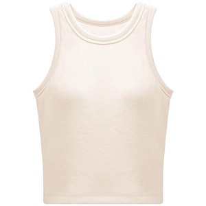 梦特娇莫代尔背心女内搭免穿文胸一体薄款上衣带胸垫吊带内衣夏QC