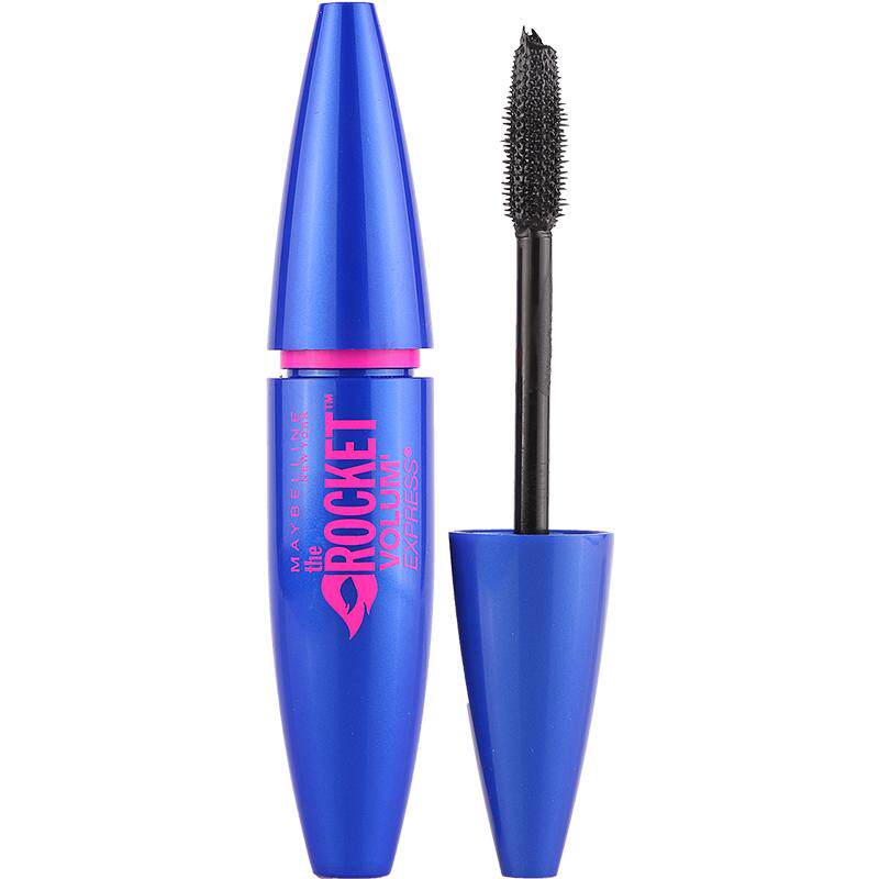 美宝莲睫毛膏睫毛撑得膏冲天翘黄胖子粉蓝胖子防水纤长卷翘不晕染 76元