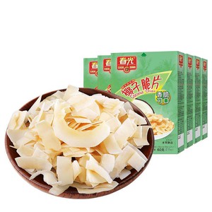 【限时抢购】春光食品海南特产椰子脆片烘烤椰子肉果干休闲零食