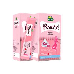 【国际版】2盒迪巧小粉条孕妇液体钙柠檬酸钙片女性全孕期哺乳期