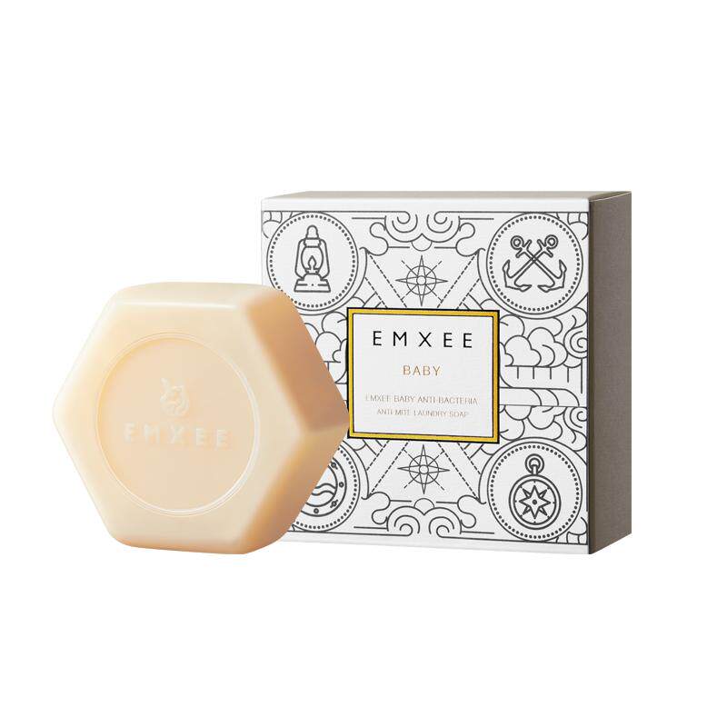 嫚熙婴儿洗衣皂儿童新生宝宝专用抑菌肥皂幼儿去污香皂内衣尿布皂 19.9元