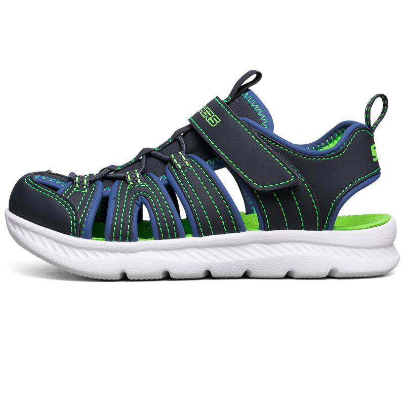 Skechers斯凯奇小护甲儿童户外包头凉鞋夏季男女涉水防滑溯溪鞋 189元