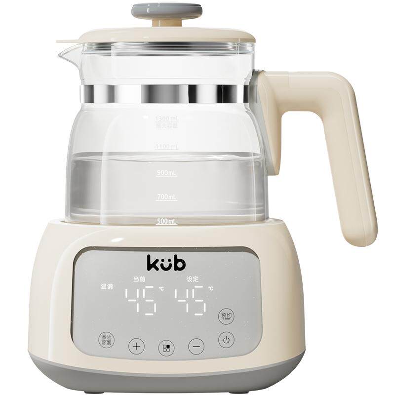KUB可优比恒温热水壶冲奶粉恒温保温泡奶机婴幼儿家用玻璃养生壶 148元