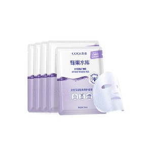 COGI/高姿蜂巢水库面膜熬夜修护补水保湿虾青素5片装