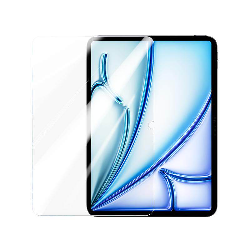 绿联适用iPad11钢化膜2026款Air8Pro11寸25苹果7mini7/6/5平板第10十9代九21a16保护223贴膜10.2全屏8防指纹4 15元