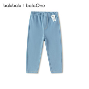 【balaOne】巴拉巴拉童装儿童打底裤女童男童2026新款春秋装弹力