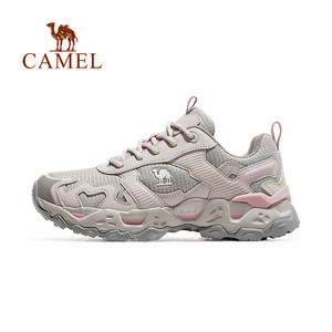 骆驼魔岩户外登山鞋女士春夏网面透气防滑耐磨徒步鞋男款运动鞋子