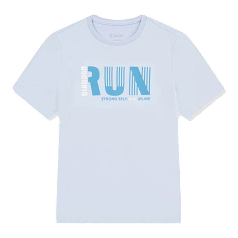 乔丹童装男童夏装短袖T恤2026新款大童运动速干衣儿童白色衣服女 27.9元