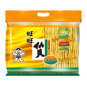 旺旺仙贝雪米饼400g非油炸烘焙独立包装香脆美味零食下午茶儿童