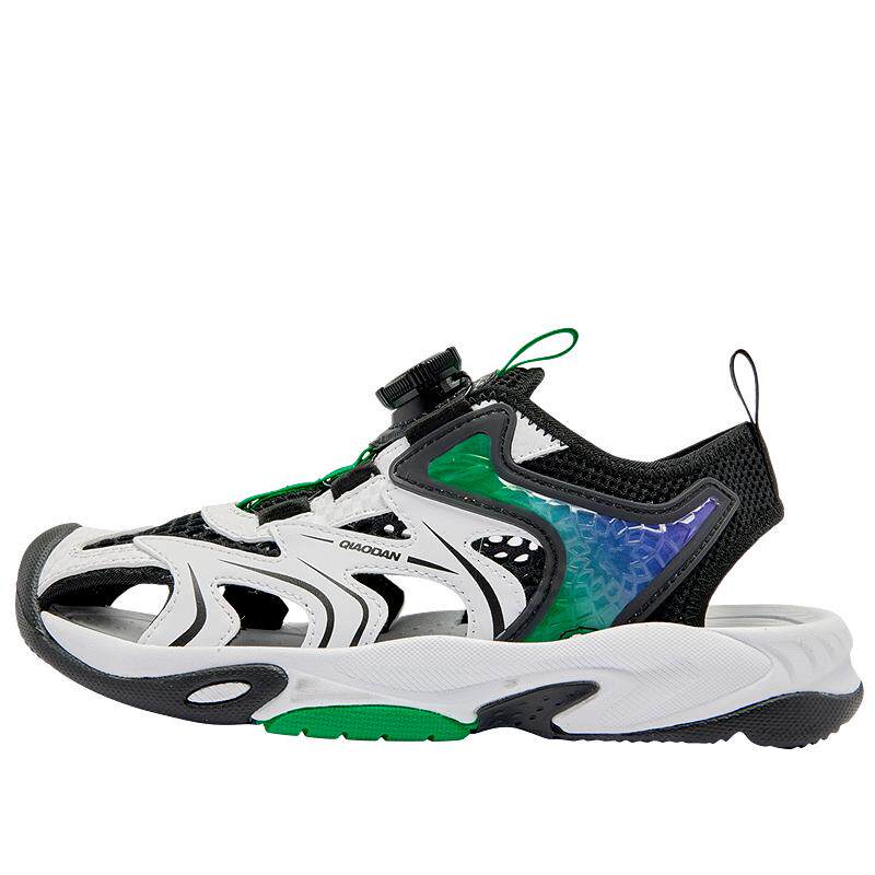 乔丹童鞋儿童凉鞋男童2026新款夏款中大童透气防滑包头运动凉鞋 129元