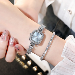 DOM联名JM 坚守139道生产工序 轻奢ins风满钻女表 Y1