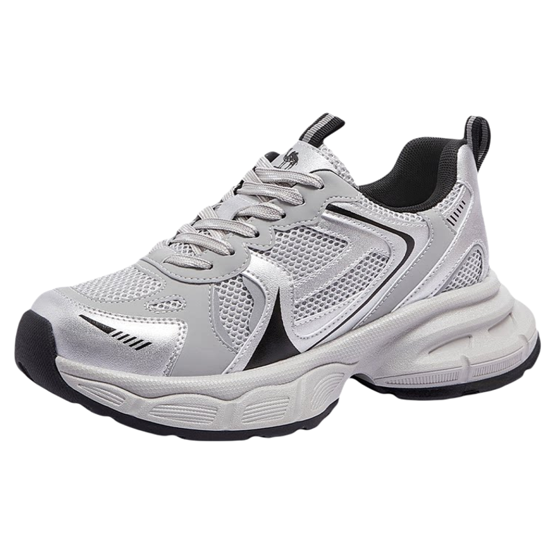 骆驼女鞋2026夏季新款网面透气老爹鞋女轻便舒适休闲鞋女款运动鞋 229.52元