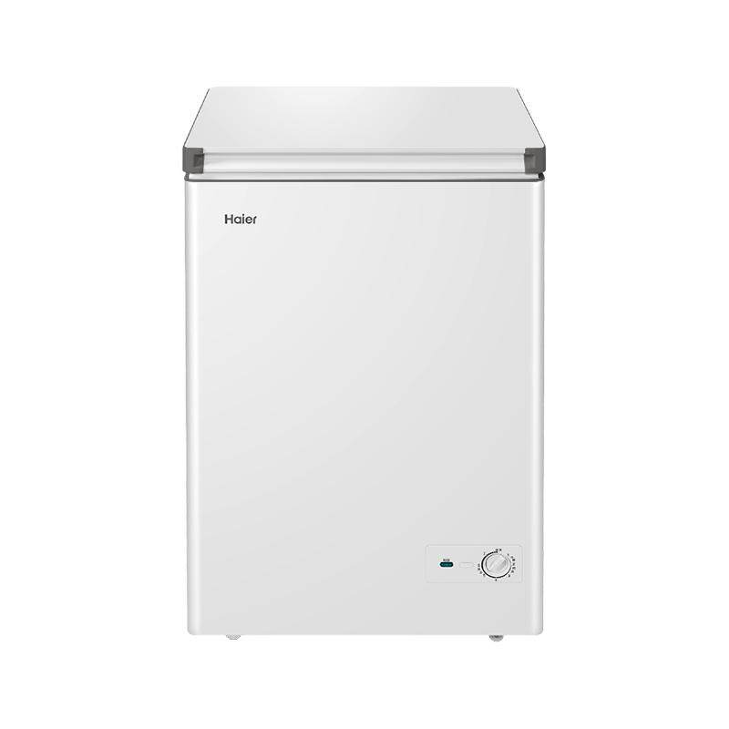 海尔100/142/200升冰柜商用小型家用冷冻冰箱减霜两用 655元