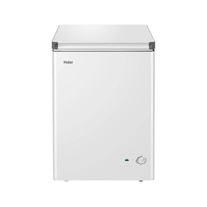海尔100/142/200升冰柜商用小型家用冷冻冰箱减霜两用