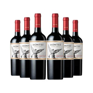 【自营】蒙特斯montes经典葡萄酒750ml*6瓶智利进口红酒 婚礼喜宴