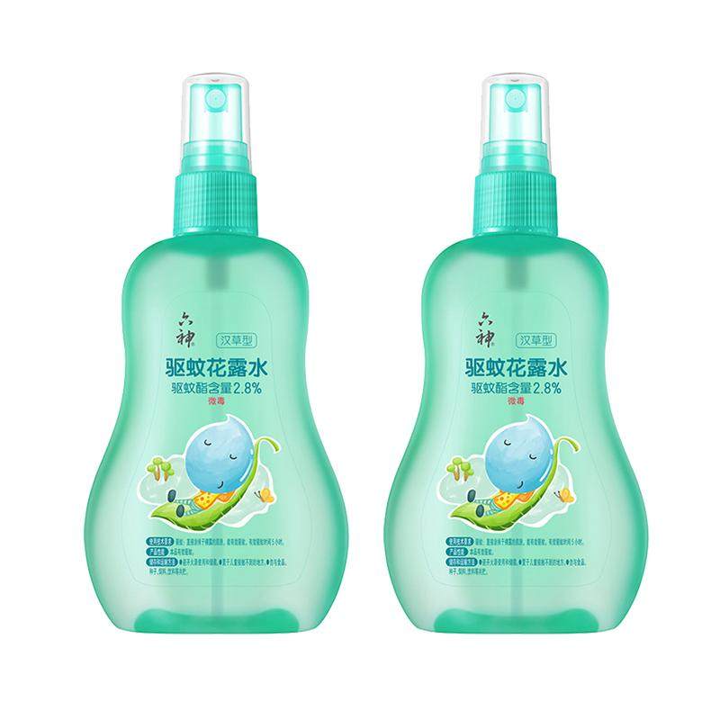 六神汉草花露水驱蚊喷雾舒缓防蚊防叮儿童蚊不叮驱蚊液 31.8元
