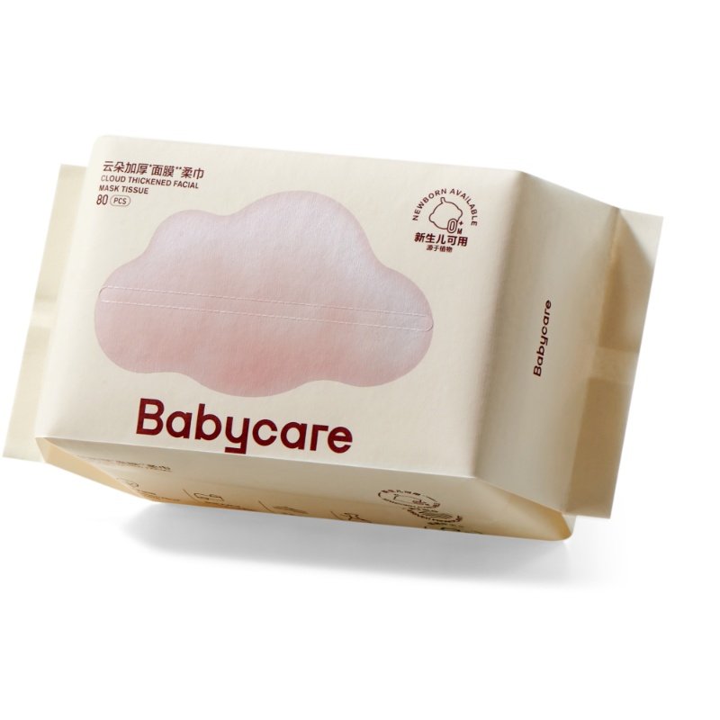babycare小熊巾加厚新生婴儿专用绵柔巾一次性宝宝洗脸巾非棉柔巾 82.17元