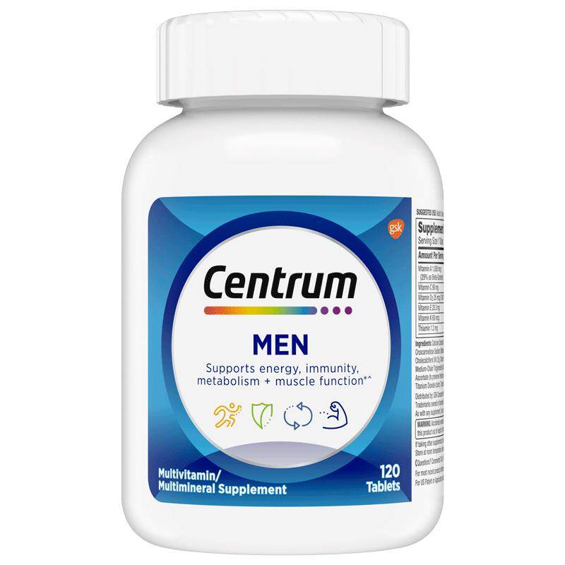 【自营】centrum/善存男女复合维生素VC骨骼健康b族男性多维男士 194元