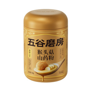 五谷磨房猴头菇山药粉茯苓淮山粉益生菌营养脾胃健康早餐饱腹米糊