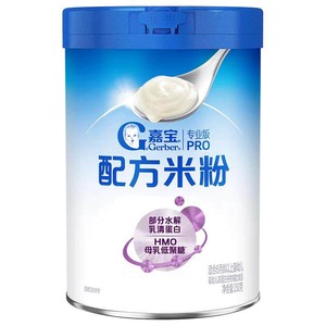 【全新升级】嘉宝配方米粉PHW部分水解HMO母乳低聚糖高铁婴儿米粉