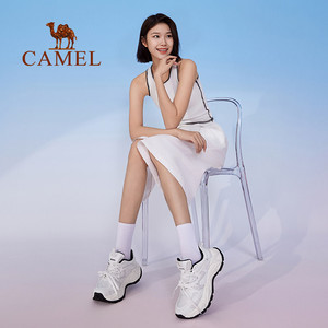 王俊凯同款骆驼老爹鞋星系女款运动鞋2026新款鞋子女鞋厚底小白鞋