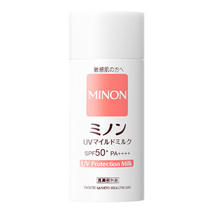 minon蜜浓纯物理防晒霜乳敏感肌专用面部隔离紫外线官方第一三共