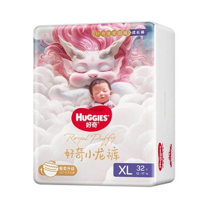【柔吸防漏王】好奇官方皇家御裤小龙裤成长裤拉拉裤L-4XL尿不湿