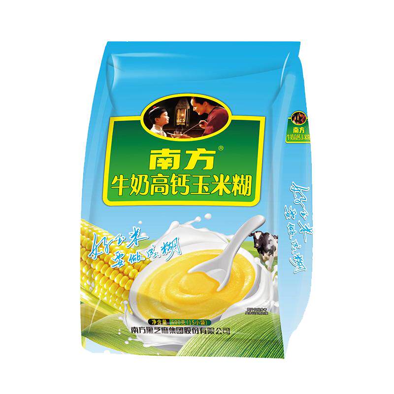 南方高山玉米糊牛奶高钙/未加糖粗粮早餐南方玉米糊官方旗舰店2袋 22.92元