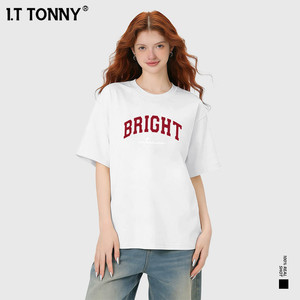 潮牌I.T TONNY官方美式格调高街潮牌夏季短袖情侣男女同款DBY