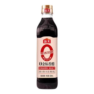 H海天0金标香醋800ml酿造食醋家用商用凉拌醋点蘸调味