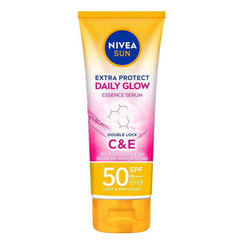 妮维雅泰国抗晒霜光感亮肤SPF50焕白身体素颜霜清爽180ml 23.07元
