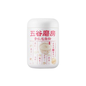 五谷磨房七白粉杏仁七白饮银耳百合杏仁粉代餐冲调谷物粉营养早餐
