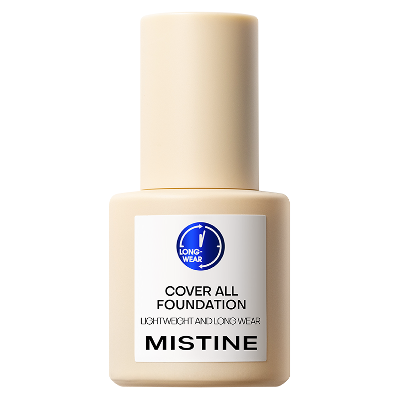 Mistine蜜丝婷小蓝盾粉底液遮瑕持久官方旗舰店正品混干油皮控油 39元