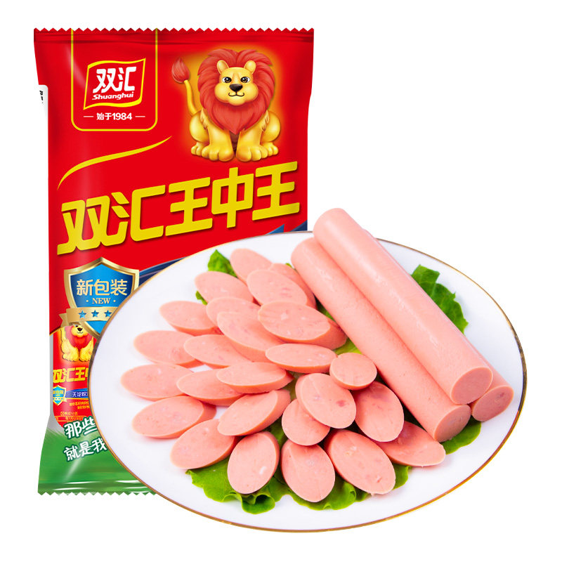 双汇王中王无淀粉火腿肠60g*10支泡面搭档整箱批发香肠官方旗舰店 32.69元