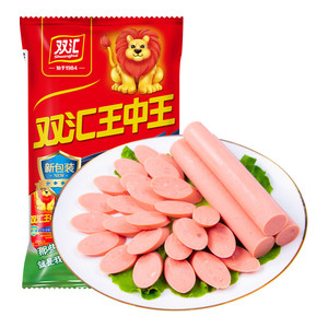 双汇王中王无淀粉火腿肠60g*10支泡面搭档整箱批发香肠官方旗舰店
