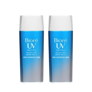 【618抢先购】Biore碧柔水活防晒优护水凝露90ml*2*3身体防晒霜