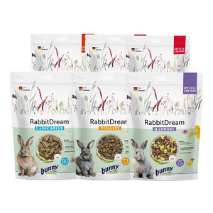 【德国进口】Bunny Nature邦尼新款成兔粮兔主粮草本老年蔬菜活力
