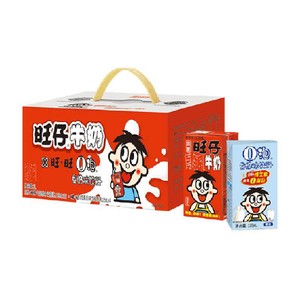 旺旺风味奶旺仔牛奶12盒+O泡4盒125ml*16盒学生儿童早餐奶