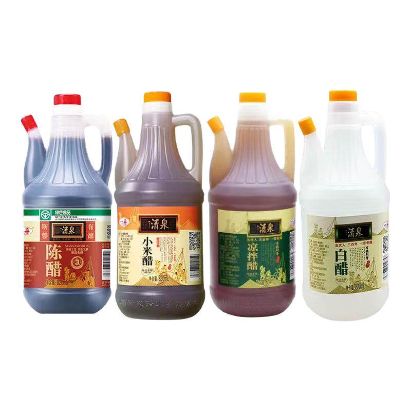山西清泉陈醋820ml手工纯粮酿造凉拌调味家用蘸料 16.7元