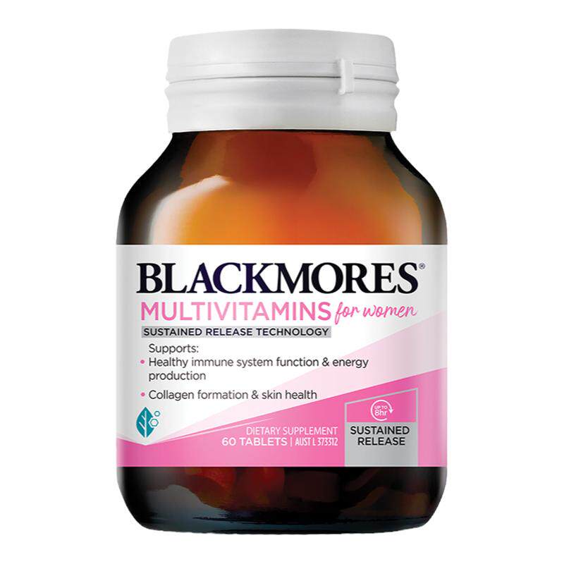 澳佳宝BLACKMORES女士活力综合营养素 60片维生素含VC保健品女性 123元