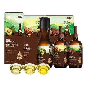 秒杀-英氏有机核桃油DHA辅食油宝宝官方旗舰亚麻籽油送婴幼儿辅食