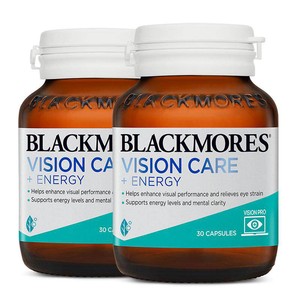澳佳宝BLACKMORES多效护眼焕能叶黄素胶囊30片*2瓶官方旗舰店正品