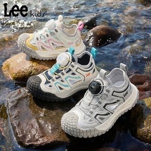 Lee Kids男童凉鞋夏季纽扣轻便包头防撞女童户外溯溪鞋儿童沙滩鞋