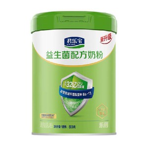 君乐宝奶粉成人益生菌奶粉0添加蔗糖多种维生素中老年全家奶粉