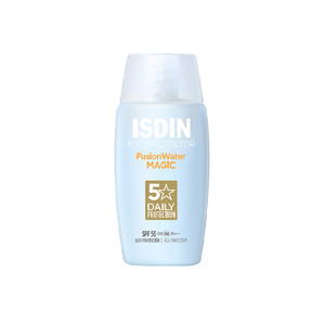ISDIN怡思丁防晒霜乳水感第三代小蓝瓶高倍防紫外线清爽不粘腻