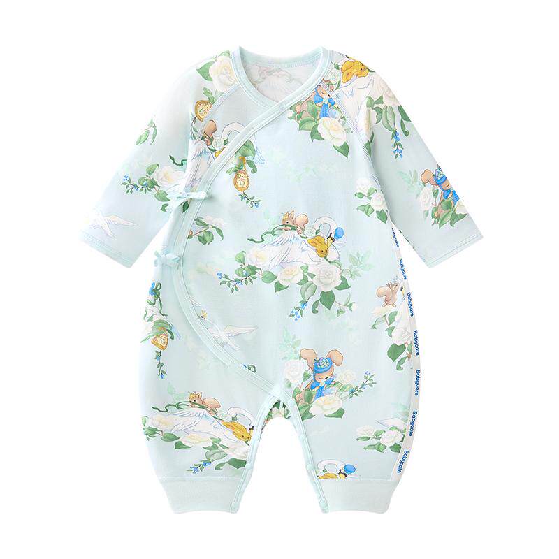 babycare小柔风哈衣爬行服宝宝连体衣包屁衣新生婴儿莫代尔衣服 79元