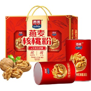 【精美礼盒】西麦燕麦片核桃粉礼盒1000g*1盒中老年健康冲饮代餐