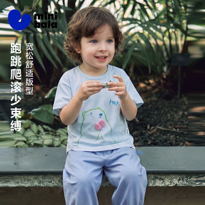 [连衣裙套装合集]迷你巴拉巴拉儿童宝宝裙子透气短袖长裤套装夏